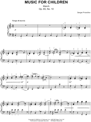 Music for Children: March