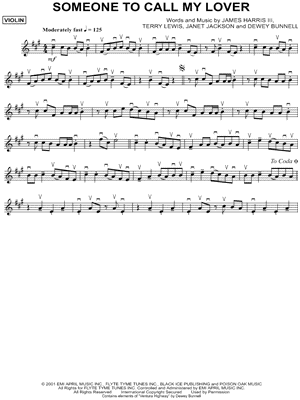 Someone To Call My Lover