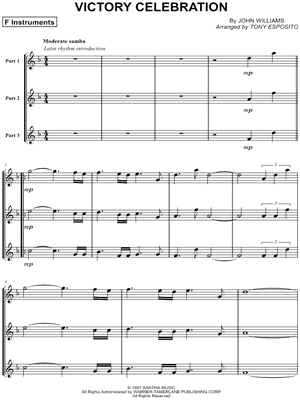 Victory Celebration - F Instrument Trio