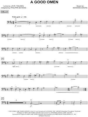 A Good Omen - Cello