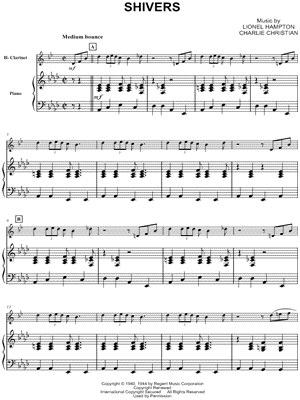 Shivers - Piano Accompaniment