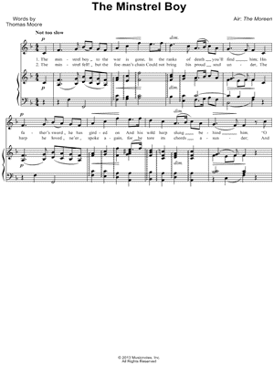 The Minstrel Boy