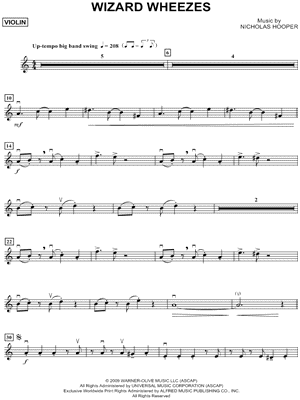 Wizard Wheezes - Violin
