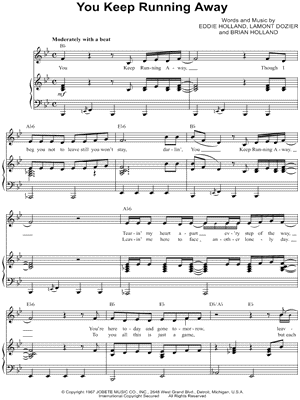 You Keep Running Away