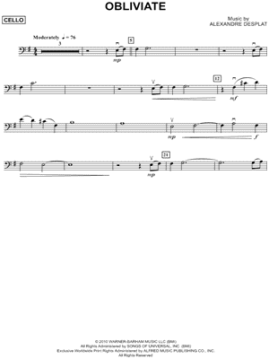Obliviate - Cello