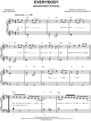 Everybody (Backstreet's Back)