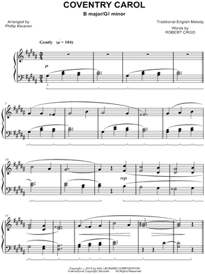 Coventry Carol