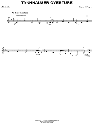 Tannhäuser Overture [Theme Excerpt]