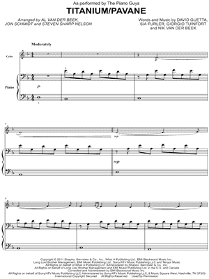 Titanium / Pavane - Cello & Piano