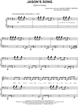 Jason's Song (Gave It Away)