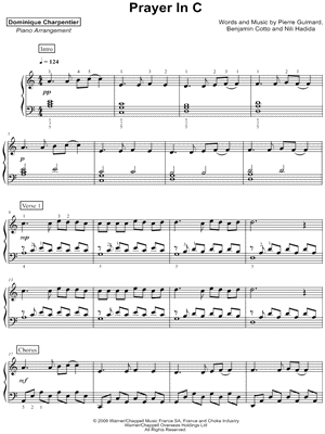 Prayer in C