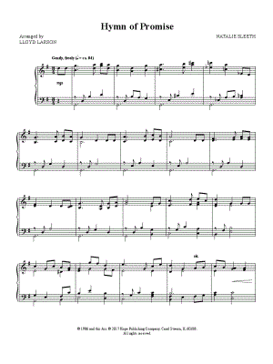 Hymn of Promise