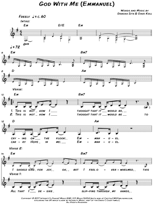 God with Me (Emmanuel)