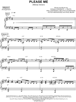 Please Me [melody version]