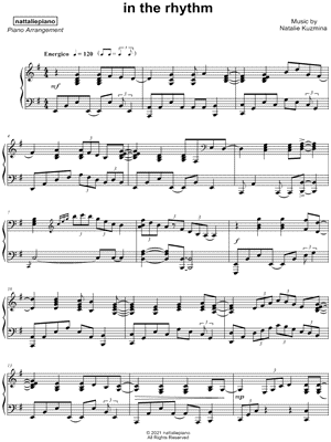 in the rhythm