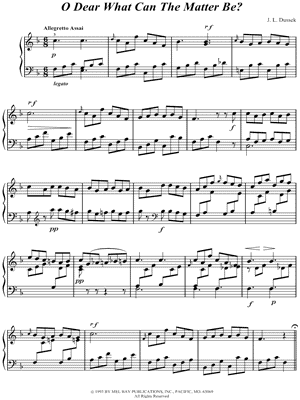 Oh Dear, What Can the Matter Be?