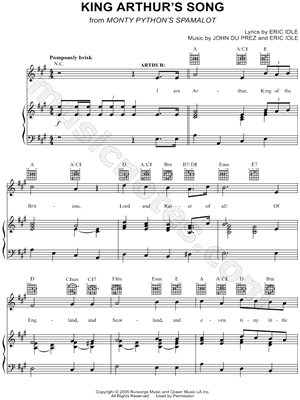 King Arthur's Song