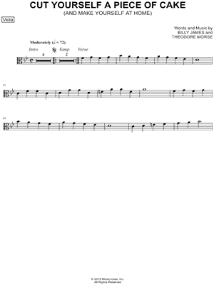 Cut Yourself a Piece of Cake - Viola