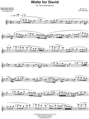 Waltz for David