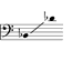 Bass Voice, range: Bb2-Db4